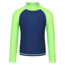 (9-10 Years, Green) Mountain Warehouse Childrens/Kids Long-Sleeved Rash Top
