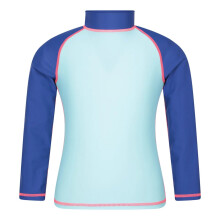 (9-10 Years, Pale Blue) Mountain Warehouse Childrens/Kids Long-Sleeved Rash Top