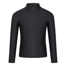 (7-8 Years, Jet Black) Mountain Warehouse Childrens/Kids Long-Sleeved Rash Top