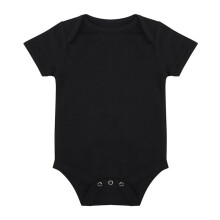 (6-12 Months, Black) Larkwood Baby Essential Short-Sleeved Bodysuit