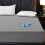 (Grey, Double ) 2 Pack  Waterproof Fitted Sheet Extra Deep Skirt 30cm 7