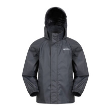 (3-4 Years, Grey) Mountain Warehouse Childrens/Kids Pakka II Waterproof Jacket