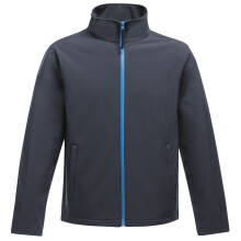 (L, Navy/French Blue) Regatta Standout Mens Ablaze Printable Softshell Jacket