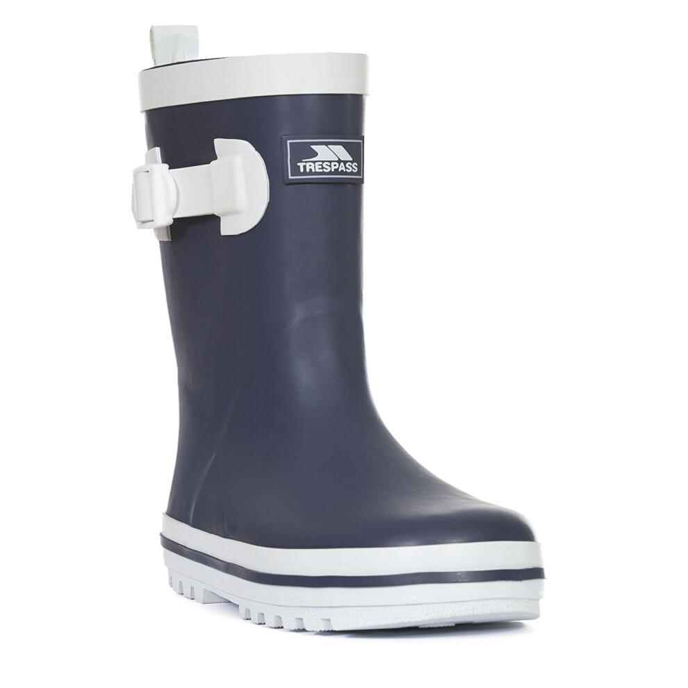 Trespass (9 Toddler Uk, Navy) Childrens/Kids Trumpet Welly/Wellington Boots