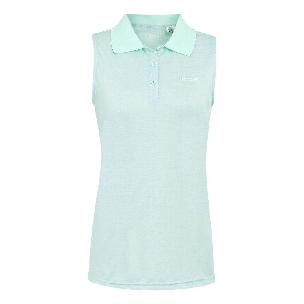 Regatta (16 Uk, Icy Morn) Womens/Ladies Tima Ii Sleeveless Polo Shirt
