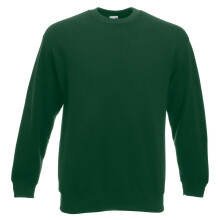 (3XL, Bottle Green) Fruit Of The Loom Mens Classic 80/20 Set-in Sweatshirt