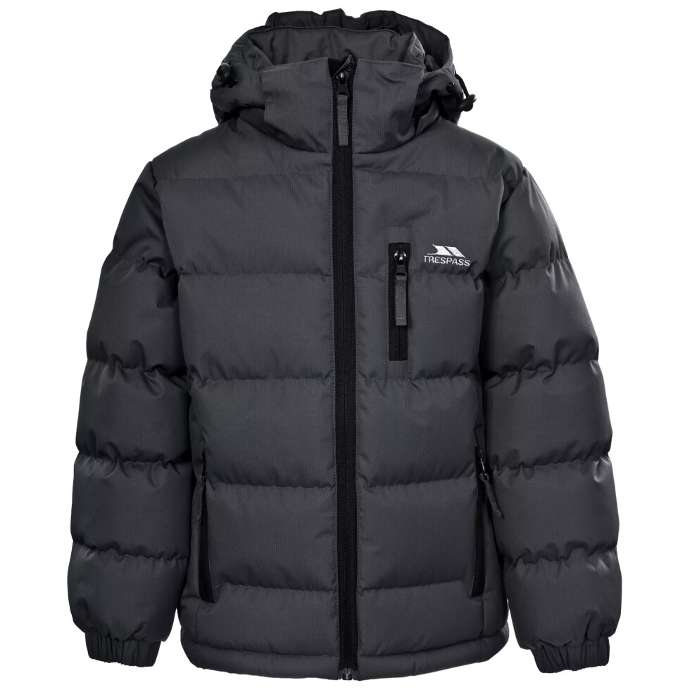Trespass (3/4 Years, Flint) Kids Boys Tuff Padded Winter Jacket