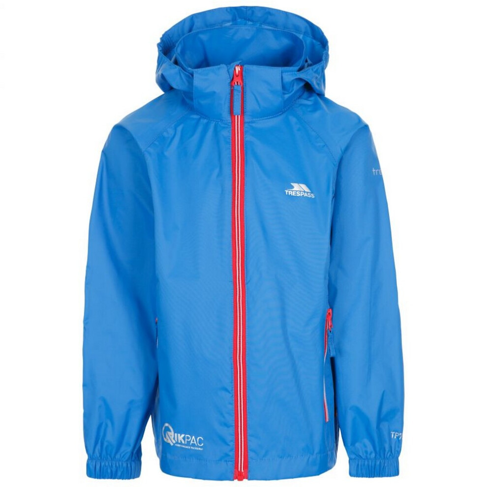Trespass (2/3 Years, Blue) Childrens/Kids Qikpac X Unisex Packaway Jacket