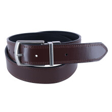 Dickies Men's Leather Reversible Jean Belt