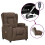 VidaXL vidaXL Massagesessel Elektrisch Taupe Stoff 1