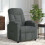 VidaXL vidaXL Massagesessel Dunkelgrau Stoff 1