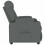 VidaXL vidaXL Massagesessel Dunkelgrau Stoff 4