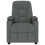 VidaXL vidaXL Massagesessel Dunkelgrau Stoff 3