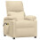 VidaXL vidaXL Massagesessel Elektrisch Creme Stoff 3