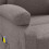 VidaXL vidaXL Ohrensessel mit Massagefunktion Taupe Stoff 8
