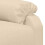 VidaXL vidaXL Massagesessel Elektrisch Creme Stoff 9