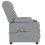 VidaXL vidaXL Massagesessel Hellgrau Stoff 4