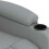 VidaXL vidaXL Massagesessel Hellgrau Stoff 8