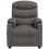 VidaXL vidaXL Massagesessel Elektrisch Dunkelgrau Stoff 4