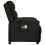 VidaXL vidaXL Massagesessel Elektrisch Schwarz Stoff 4