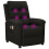 VidaXL vidaXL Massagesessel Elektrisch Schwarz Stoff 9