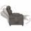 VidaXL vidaXL Massagesessel Elektrisch Dunkelgrau Stoff 7