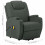 VidaXL vidaXL Massagesessel mit Aufstehhilfe Anthrazit Kunstleder 8