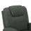 VidaXL vidaXL Massagesessel mit Aufstehhilfe Anthrazit Kunstleder 6