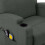 VidaXL vidaXL Massagesessel mit Aufstehhilfe Anthrazit Kunstleder 7