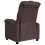 VidaXL vidaXL Massagesessel Dunkelbraun Stoff 5