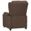VidaXL vidaXL Massagesessel Elektrisch Taupe Stoff 4
