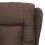 VidaXL vidaXL Massagesessel Elektrisch Taupe Stoff 5