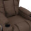 VidaXL vidaXL Massagesessel Elektrisch Taupe Stoff 6
