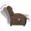 VidaXL vidaXL Massagesessel Elektrisch Taupe Stoff 7