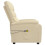 VidaXL vidaXL Massagesessel Elektrisch Creme Stoff 5