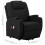 VidaXL vidaXL Massagesessel mit Aufstehhilfe Schwarz Kunstleder 8