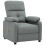 VidaXL vidaXL Massagesessel Dunkelgrau Stoff 2
