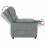 VidaXL vidaXL Massagesessel Dunkelgrau Stoff 6