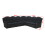 TEXAS CORNER SOFA FABRIC FAUX LEATHER BLACK SUITE 2