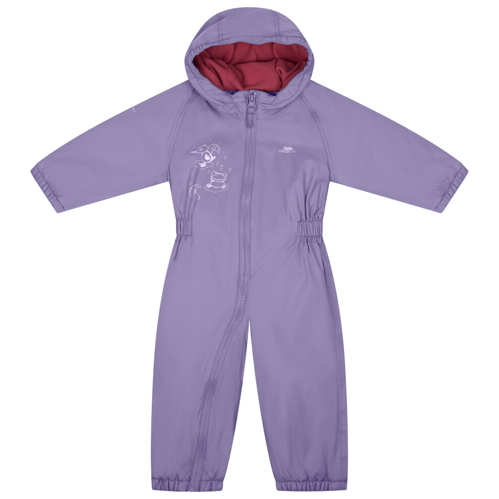 Trespass (18/24, Wisteria) Unisex Babies Rain Suit - Dripdrop - Image 3