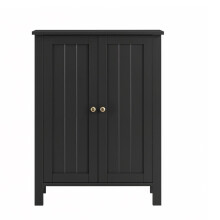 Freestanding Storage Cabinet - Wood - White - Multi-Purpose with Adjustable Shelves