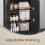 Freestanding Storage Cabinet - Wood - White - Multi-Purpose with Adjustable Shelves 7