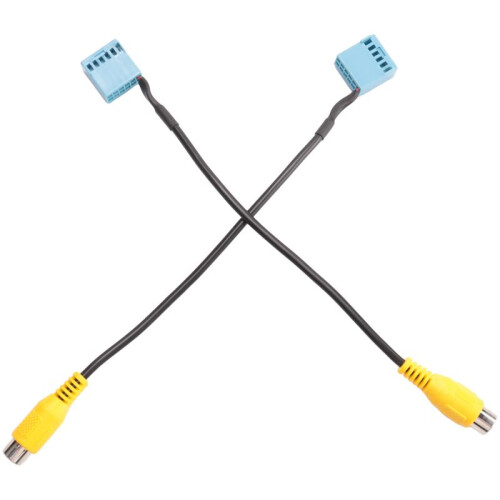4PCs Car Rearview Camera RCA Video Reverse Camera Convert Cable for-MIB    RCD330 RCD330G 2