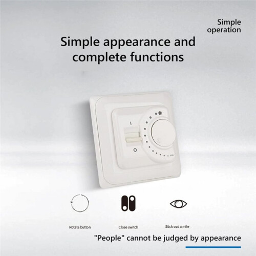M53 Mechanical Temperature Control  Simple Electronic Heating Self Resetting Water Heating Temperature Controller 2