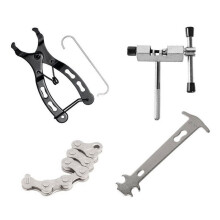 Fiets Ketting Gereedschap Kit - Ketting Breker Tangen, Slijtage Controle met 6/7/8 Versnelling Ketting & Master voor Weg MTB Fiets