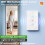 Tuya Home WiFi  Induction Touch Wall Light  US Standard Single & Neutral Wire App Control 2Gang 3