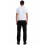 (34 in, 33L) Mens Black Cargo Combat Workwear Trousers 3