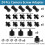 24 Pcs Camera Tripod Adapter, 1/4 to 3/8 Threaded Converter Tripod Thread Adapter for DSLR Camera, Quick Release Plate 6