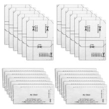 12 Set AirClean Filters & Motor Protection Filters Replacement Compatible for Classic C1, Compact C1/C2, S Vacuums