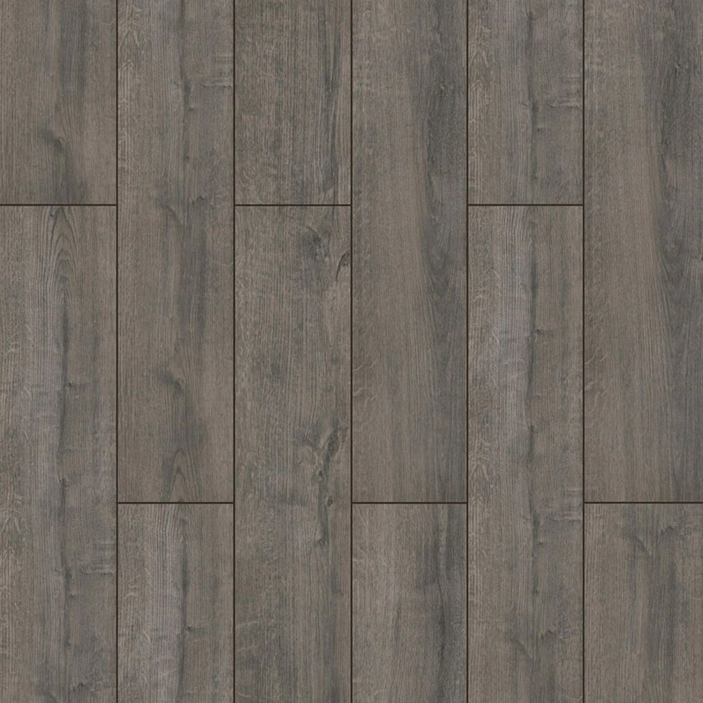 (1.875 Mâ² / Pack, Prague) Step Xl (12Mm) Wood Effect Click Laminate Flooring 9504559618613
